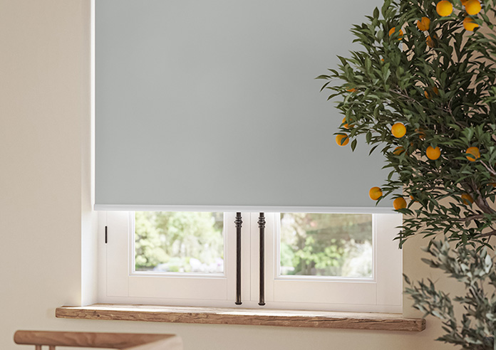 Levant (FR Blackout), Pearl Grey - Twist&Fit Roller Blind - Image 5